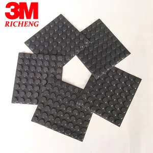 2 Pieces Anti-Slip Pads Silicone Rubber Plastic Pads 150x300mm 3M  Self-Stick Adhesive Non-Slip Mat for Furniture Fixator Protector Mat 