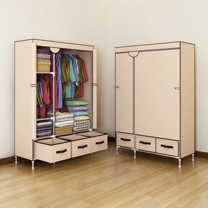 Tessuto Armadio I Vestiti Armadio con 4 cassetti - Product Image 3