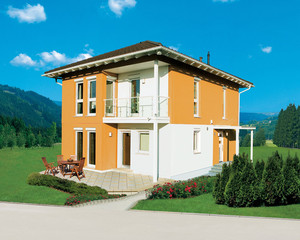 Casas Prefabricadas para <span class=keywords><strong>Costa</strong></span> Rica, Casa de 2 Pisos con Terraza de Madera - Product Image 2