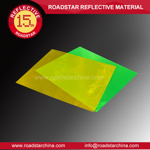 Renkli Retro yansıtıcı prizma PVC levha, şeffaf PVC levha, prizmatik PVC levha - Product Image 6