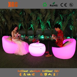 Sofá de plástico con luces LED, sillas de liquidación baratas, gran oferta en 2022 - Product Image 4