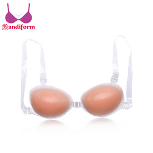 Venta caliente mejor de mujer Bra marcas chicas sin respaldo arriba sujetador Invisible <span class=keywords><strong>con</strong></span> correas silicona mágica Nu Bras - Product Image 2