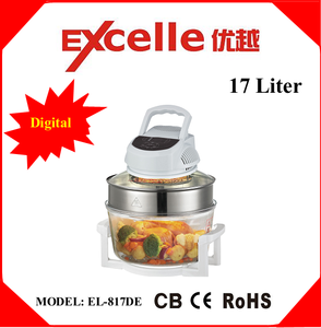 17 Litre Digitale Premium Alogena Convezione Forno <span class=keywords><strong>Cappa</strong></span> + Anello Extender - Product Image 1