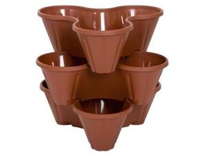 आधुनिक हाइड्रोपोनिक स्टैकिंग खड़ी फूल बर्तन - Product Image 4