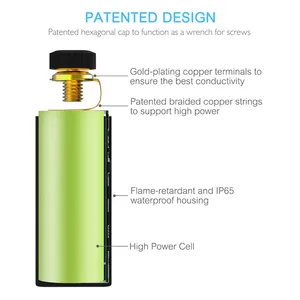 12 v 锂摩托车起动器电池