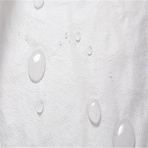 Algodón de poliéster personalizado impermeable recubierto de goma elástica amueblada, protector de colchón para el hogar - Product Image 6