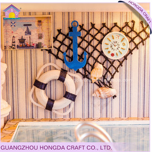 Montado miniaturas casa de <span class=keywords><strong>playa</strong></span>, de madera miniatura de polonia, tauromaquia y fotografía de la fantasía - Product Image 5