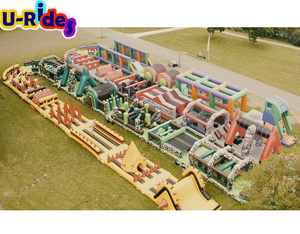 Su misura Bestia Corsa Ad Ostacoli Gonfiabile 5 k Folle Ostacolo Sport Adulti Giochi - Product Image 5