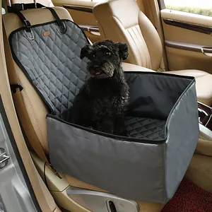 Doglemi Brand Deluxe 2-en-1 Funda de asiento de coche impermeable Alfombrillas y almohadillas para mascotas para perro de coche - Product Image 1