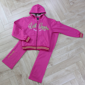 Conjunto <span class=keywords><strong>de</strong></span> chándal para mujer, <span class=keywords><strong>ropa</strong></span> <span class=keywords><strong>deportiva</strong></span> <span class=keywords><strong>de</strong></span> poliéster en invierno, 2 piezas - Product Image 6