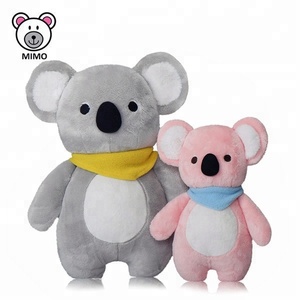 <span class=keywords><strong>Cadeau</strong></span> souvenir, adorable ours en peluche koala <span class=keywords><strong>maman</strong></span> et bébé avec bandanas, vente en gros, jouet en peluche koala doux et mignon - Product Image 1