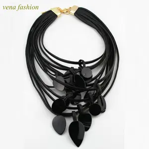 pretty woman multi strand beaded shell necklace for women