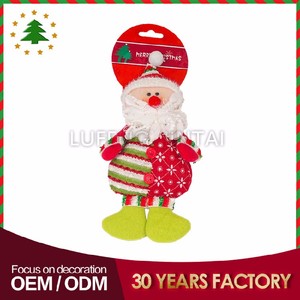Árbol de navidad colgante decoración elfo muñeco de nieve santa claus suave muñeca de navidad - Product Image 1