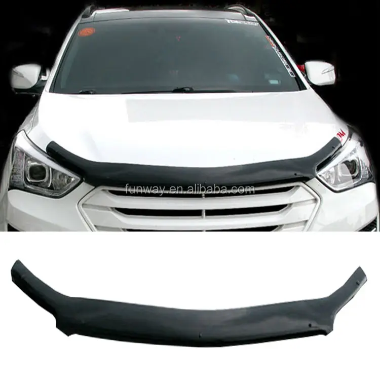 Xe BONNET GUARD VISOR Cho Hyundai Santa Fe 2013-2018 Sử Dụng