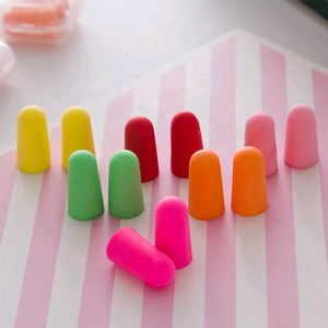 Marque privée 50 paires de bouchons d'oreilles en mousse souple Ear Buddy Bouchons d'oreilles en silicone pour la réduction du bruit NRR <span class=keywords><strong>31</strong></span> décibels - Product Image 4