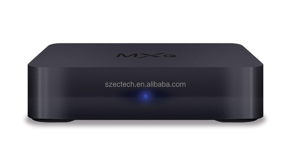 2015 New MXQ Box Android 4.4.2 Amlogic S805 Quad Core Full HD 1080 P OTT Tv Box MXQ pris en charge xbmc, Skype, E-mail, Msn