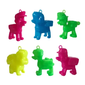 Mini perro de plástico de l, juguete promocional para máquina expendedora, novedad, Amazon