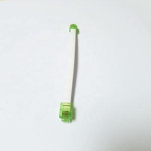 <span class=keywords><strong>Cable</strong></span> Telefónico <span class=keywords><strong>Plano</strong></span> de <span class=keywords><strong>6</strong></span> Pines y <span class=keywords><strong>6</strong></span> <span class=keywords><strong>Hilos</strong></span> con Conector RJ12 de Color Blanco - Product Image 6