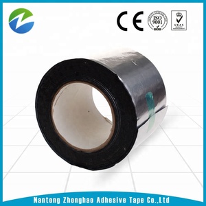 Fabricación de china barato Conducto de <span class=keywords><strong>aluminio</strong></span> caucho <span class=keywords><strong>butilo</strong></span> <span class=keywords><strong>cinta</strong></span> impermeable - Product Image 6