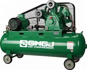 Hot selling 300L high pressure portable belt pulley piston type air compressor for Construction works