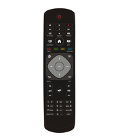 Télécommande universelle pour Smart TV et décodeur - Contrôleur sans fil multifonction avec touches multimédias et pavé numérique