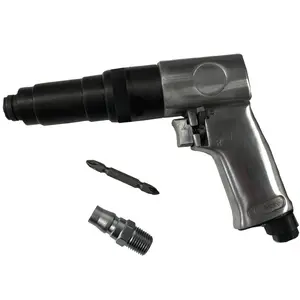 Pneumatic Tools Gun Type Industrial Full Auto Shut Off Reversible Air Impact Screwdriver Quick Release Chuck Screwdriver