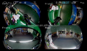 360 grados cámara de Auto sistema de examen cámara de 360 grados vista de pájaro ángulo coche caja negra para Nissan 2010 NV200 - Product Image 4