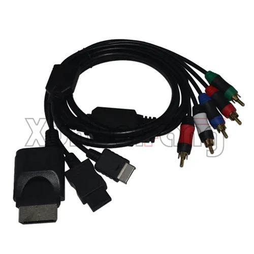 Kabel Komponen AV 4-In-1 untuk PS2 untuk PS3 untuk Wii untuk Xbox 360