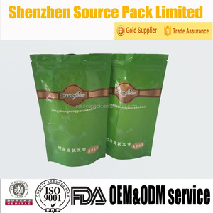 Aluminio Ziplock Stand Up doypack Con Fondo Gusse para envases de medicamentos - Product Image 2
