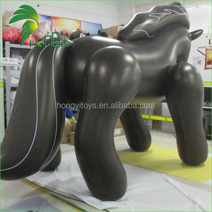 2016 Chất Lượng Tuyệt Vời Lớn Inflatable Động Vật, Hongyi Inflatable Ngựa Đen - Product Image 1