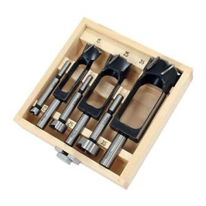 Forstnerbohrer- und Zapfenschneider-Set für Holz, 6-teilig, Holzbohrer <span class=keywords><strong>15</strong></span> 25 35 mm für Sacklöcher, Rundzapfen, Holzdübel und Taschenlöcher - Product Image 1