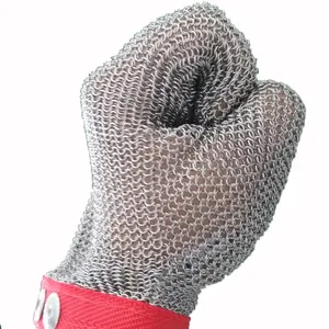 Draht mesh butcher edelstahl anti-schneiden cut beständig metall handschuhe für schneiden