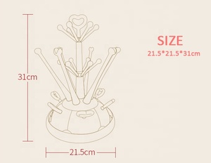Pieghevole Del Bambino Bottiglia di Essiccazione Cremagliera <span class=keywords><strong>Biberon</strong></span> Asciugatrice per il Risparmio di Spazio - Product Image 6