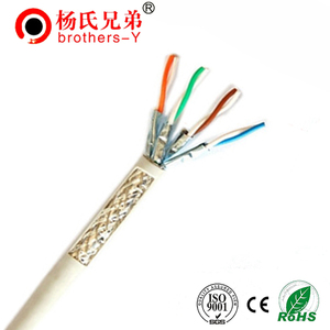 <span class=keywords><strong>Cable</strong></span> de Red Ultra Plano <span class=keywords><strong>Ethernet</strong></span> Shield LSZH 1000ft 100m 1000mhz <span class=keywords><strong>Precio</strong></span> por Metro 22awg Cat7 CAT6A Cat 7 - Product Image 6