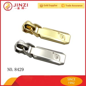 Moda fábrica de logotipo personalizado de metal ykk <span class=keywords><strong>cursor</strong></span> de la cremallera - Product Image 1