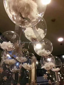 Ballons à bulles transparents 24 pouces 36 pouces Ballons Bobo pour <span class=keywords><strong>mariage</strong></span> et fiançailles Ballons en latex transparents à bulles en PVC - Product Image 4
