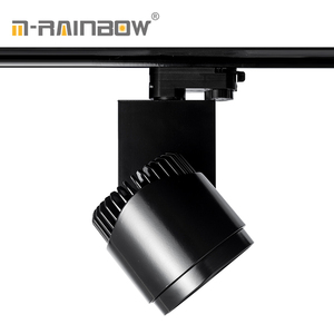 Surface <span class=keywords><strong>Suspension</strong></span> Encastré led <span class=keywords><strong>spot</strong></span> guide rail d'éclairage 35 W 40 W cob led piste lampe pour salle d'exposition - Product Image 6