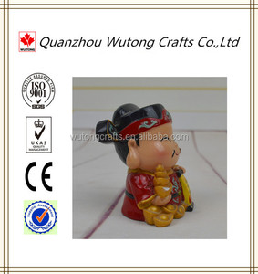 De China tradición resina dios la riqueza estatuilla - Product Image 3