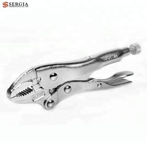 Alicates de bloqueo de mandíbula curva de sujeción de corte de alambre de 5 "7" 10 "de Taiwán - Product Image 1