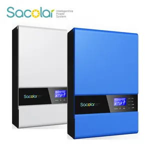 Sakolar Inverter Tenaga Surya, 1000W 2000W 3000W 4000W 5000W dengan MPPT