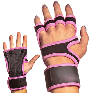 2017 Hot sale hand Weight lifting gloves private label - Product Image 1