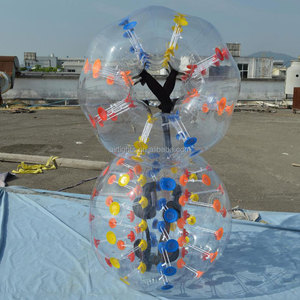 Vuelos de burbuja de plástico gigante parachoques balón de fútbol - Product Image 3