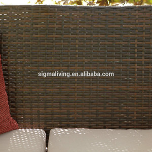 2015 nueva llegada de tejido al aire libre muebles de mimbre al aire libre - Product Image 2