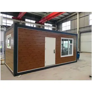 Casa prefabricada 40 фунтовый автономный изолированные prefab доставка по морю контейнер крошечный дом наборы