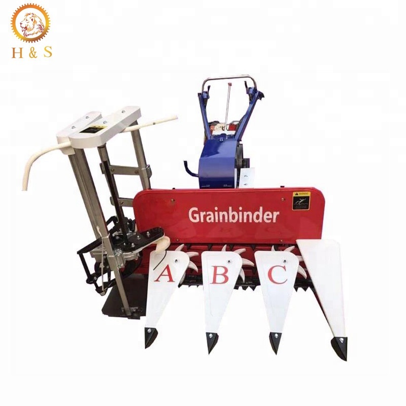 Мини рисовая Пшеница Жнец переплетная машина для резки и связывания