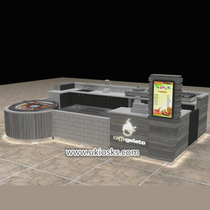 Phổ biến nhất Smoothie kiosk & chiên Ice Cream Roll kiosk thiết kế xuất khẩu sang UK sữa chua đông lạnh gian hàng chiên Kem gian hàng - Product Image 4