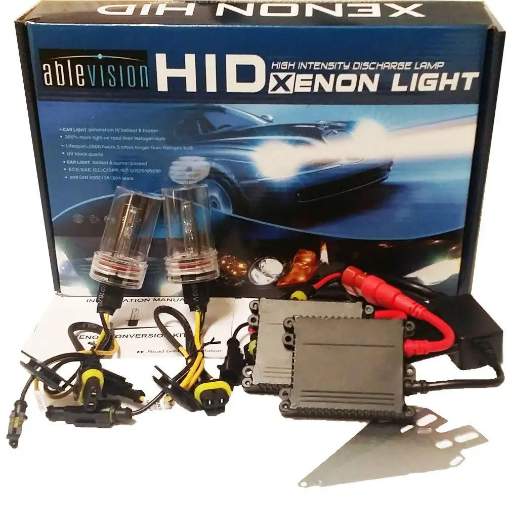 Bixenon 12V קסנון hid ערכת h1 h3 h4 h7 h9 HB3 HB4 35w d2s קסנון hid נורות לבן 4300k 6000k 8000k hid slim ערכת 55w AC hid