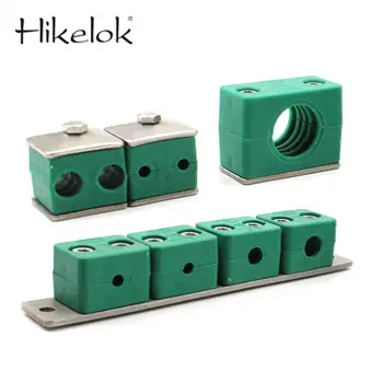 Hikelok 고품질 플라스틱 파이프 튜브 호스 홀더 클램프