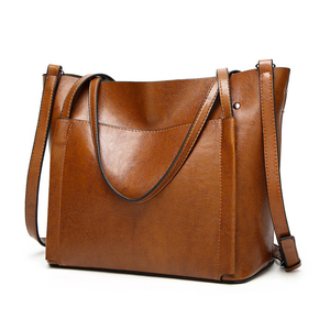 <strong>Import</strong> Wholesale Women Fashion Pu <strong>Leather</strong> Tote <strong>Handbag</strong> From China Casual Grace Shoulder Bag