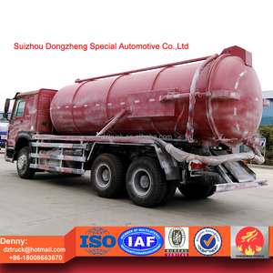 Autocisterna HOWO 6X4 per aspirazione liquami 16m³ - Camion per la pulizia delle fognature - Product Image 4